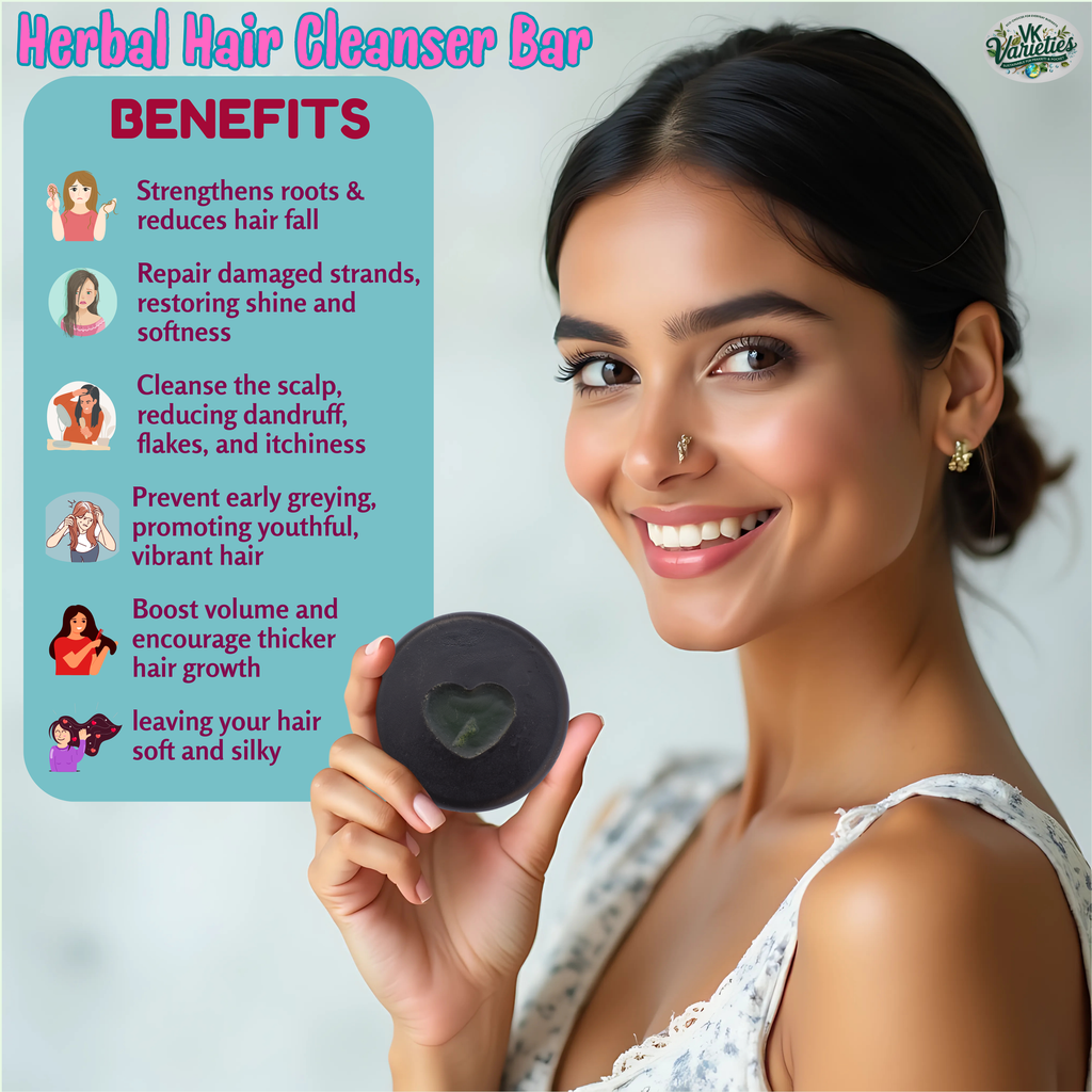 Herbal Hair Cleanser SHAMPOO  Bar