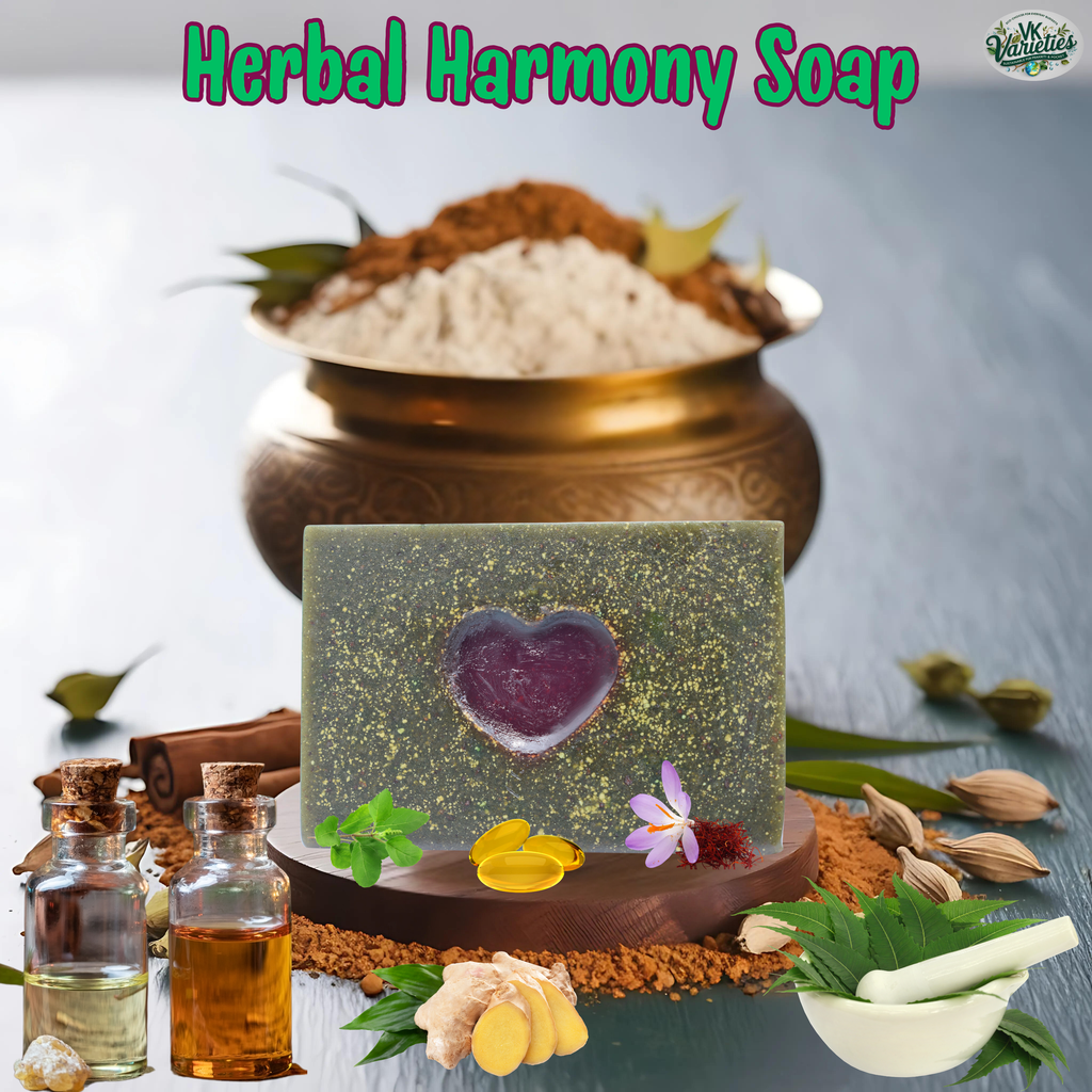 Herbal Harmony soap_Vk Varieties_Natural Cleansing Soap