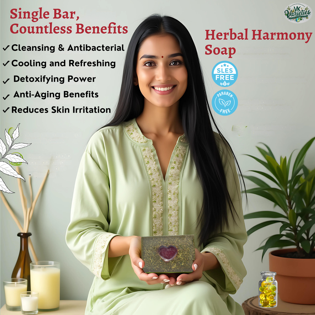 Herbal Harmony soap_Vk Varieties_ Neem Purifying Soap