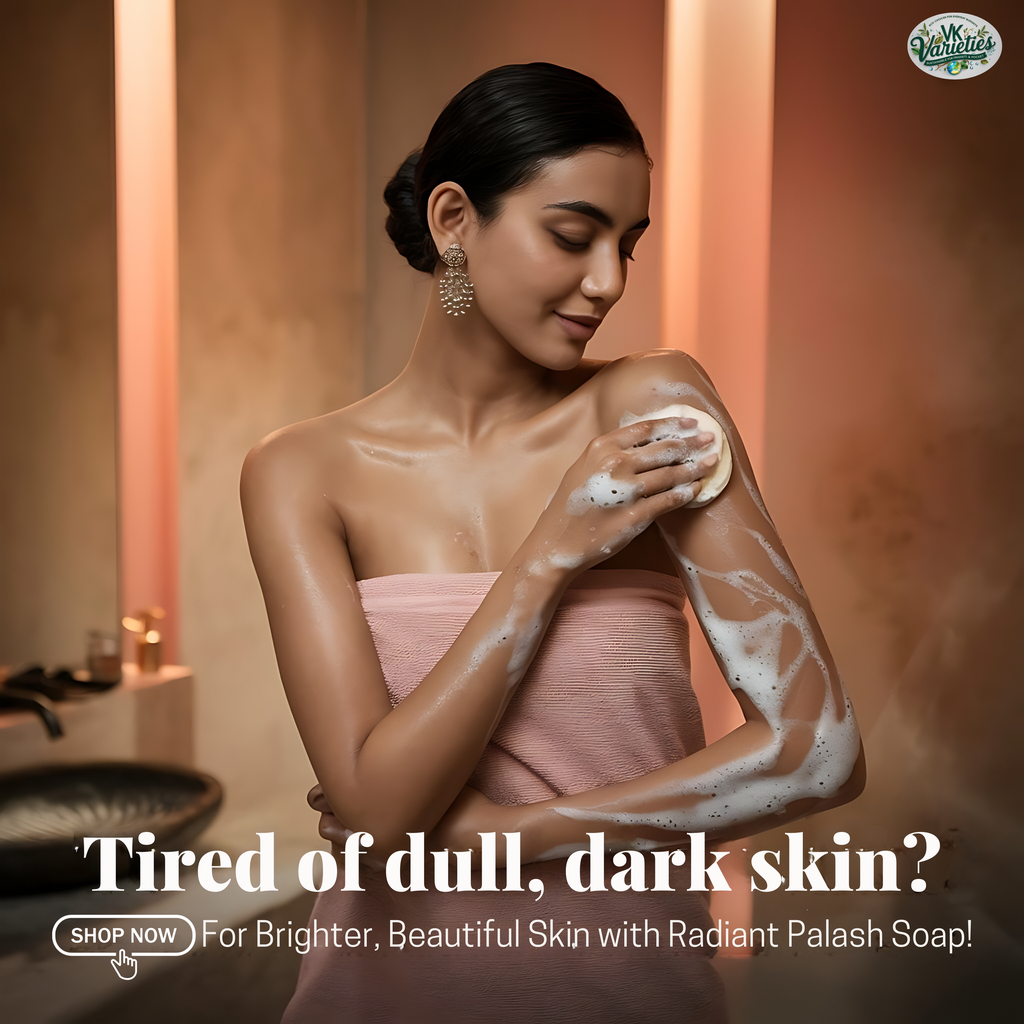 Radiant Palash Soap for Dull and Dark skin I kesuda sabun